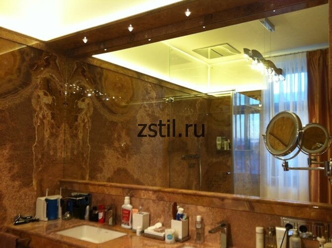 Зеркало для ванной на заказ в Санкт-Петербурге
